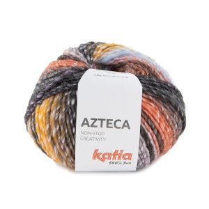 Katia-Azteca 7887-Lila-Naranja-Amarillo