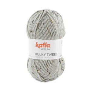 Katia-Bulky Tweed 201-Gris Claro