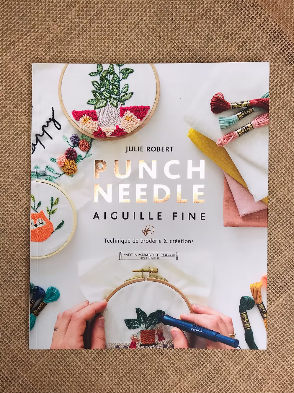 Punch Needle. Aiguille Fine (Julie Robert)