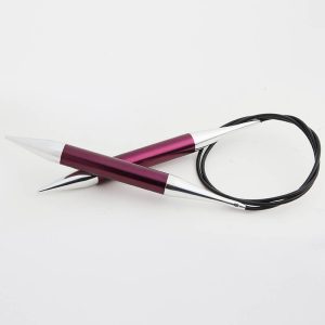 KnitPro-Agujas Circulares Zing 12 mm  80 Cm