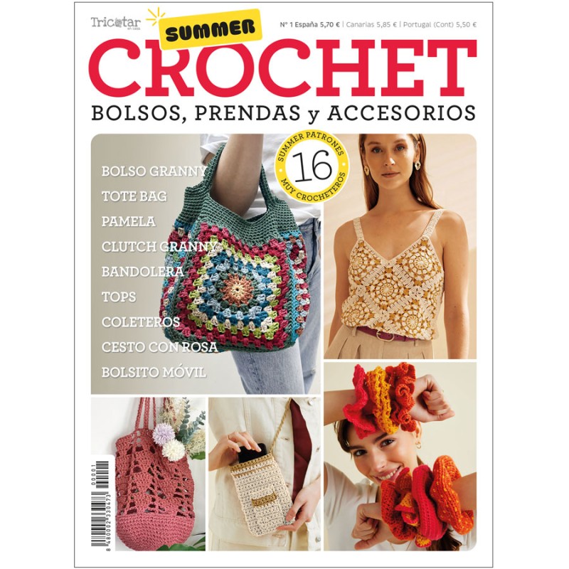 Tricotar en casa-Summer Crochet bolsos, prendas