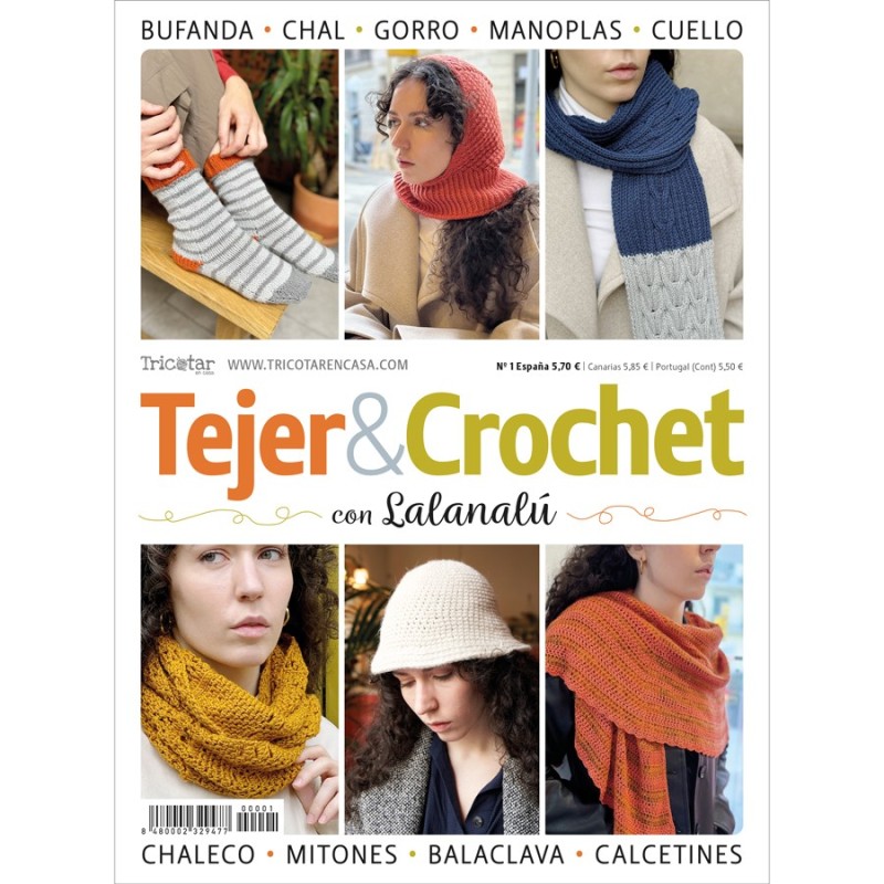 Tricotar en casa-Tejer&Crochet con LalanalĂș