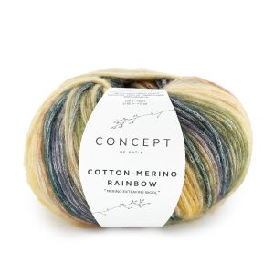 Concept by Katia-Cotton Merino Rainbow 500