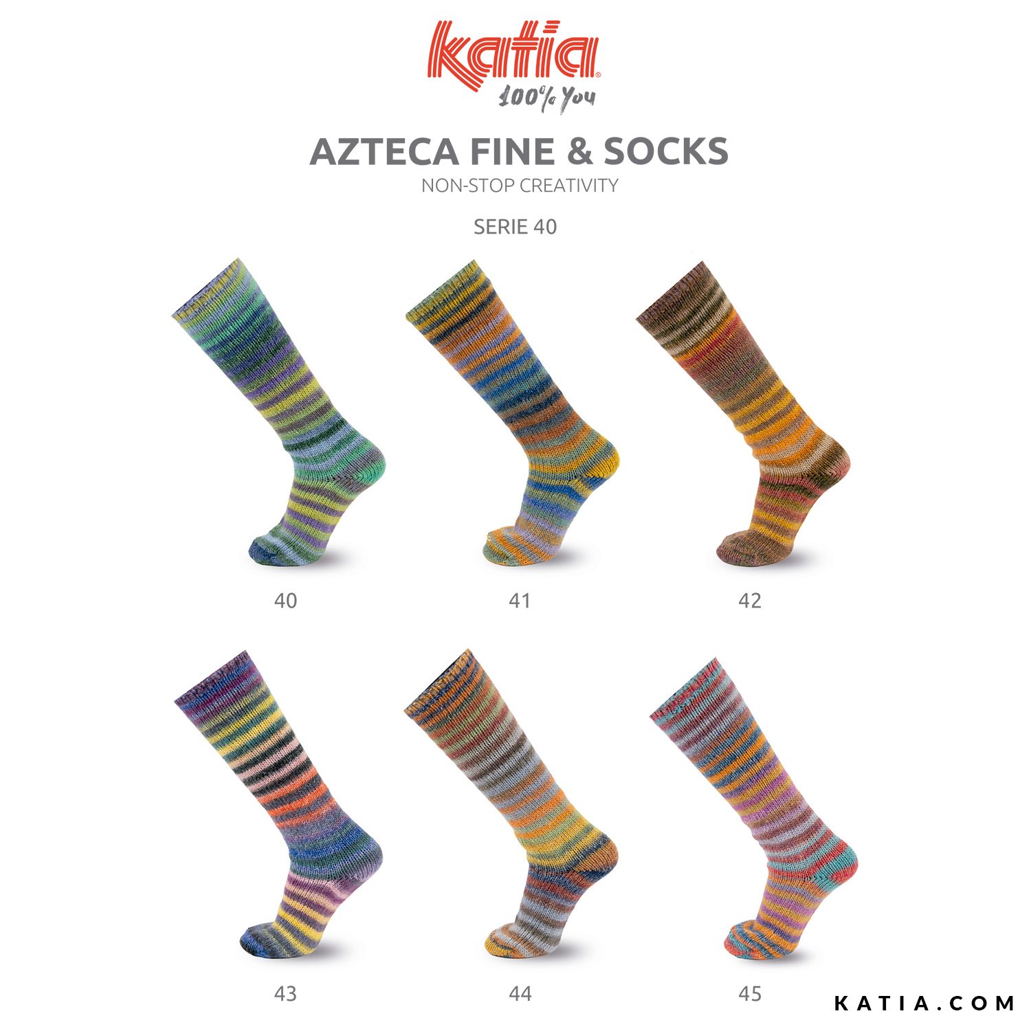 Katia-Azteca Fine (Socks & More) - Imagen 4
